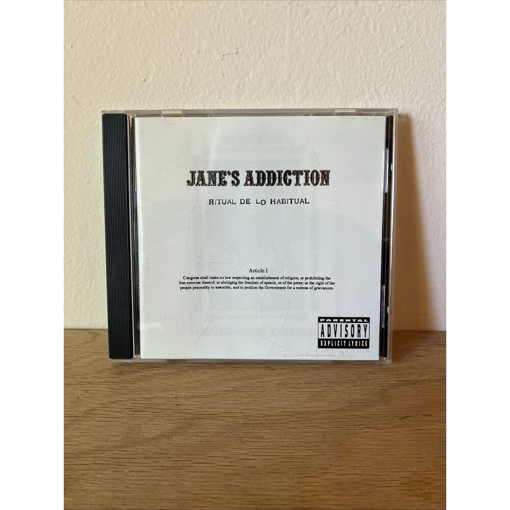 CD Jane's Addiction Ritual De Lo Habitual Club Edition Compact Disc VG